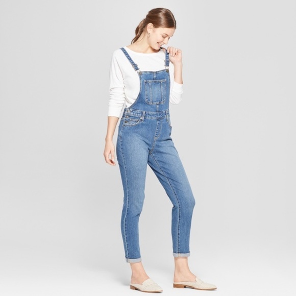 Universal Thread Denim - Universal Thread Straight Leg Denim Overalls Universal Thread Denim - Universal Thread Straight Leg Denim Overalls
